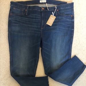 NWT Madewell Petite Paloma Jeans - Waist 37